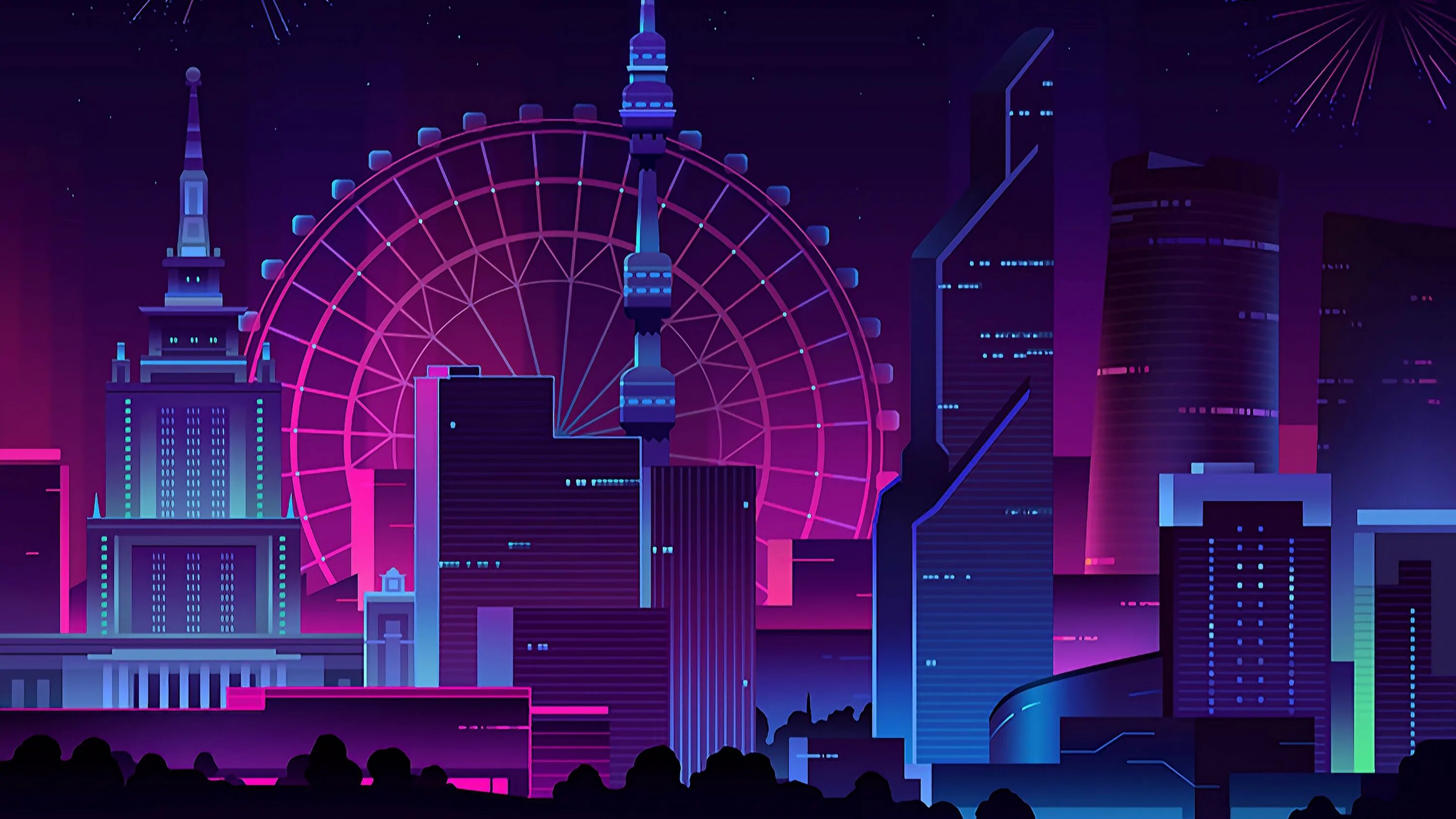 Dark synthwave