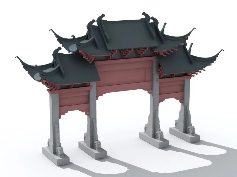 Chinese 3d models