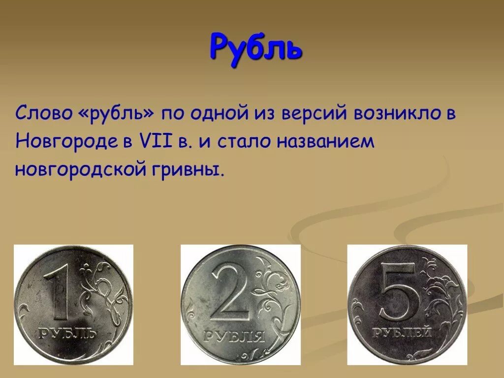 Что такое рубль 3 класс. Презентация на тему деньги. Деньги для презентации. Сообщение о деньгах. Презентация на тему рубль.