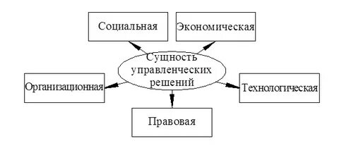 Элементами управленческого решения являются