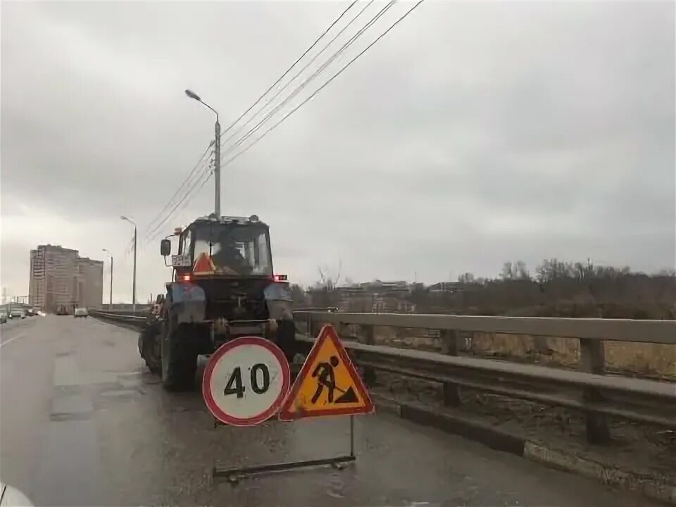 Закрытие дорог в тульской области