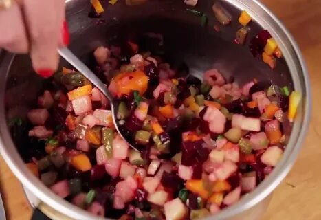 Правильный винегрет как приготовить вкусно