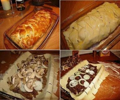Дрожжевой пирог в духовке с грибами картошкой