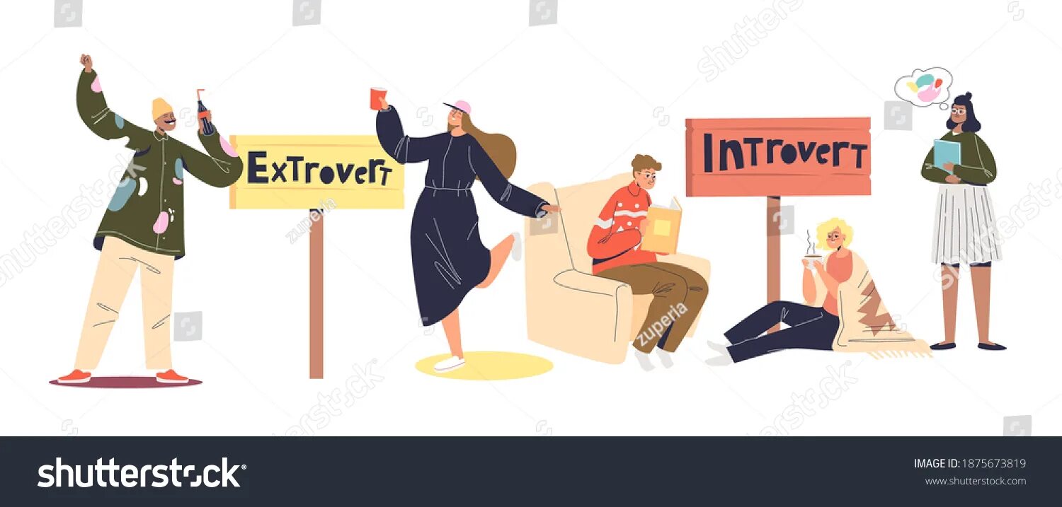 Extravert qualities are regarded highly in
