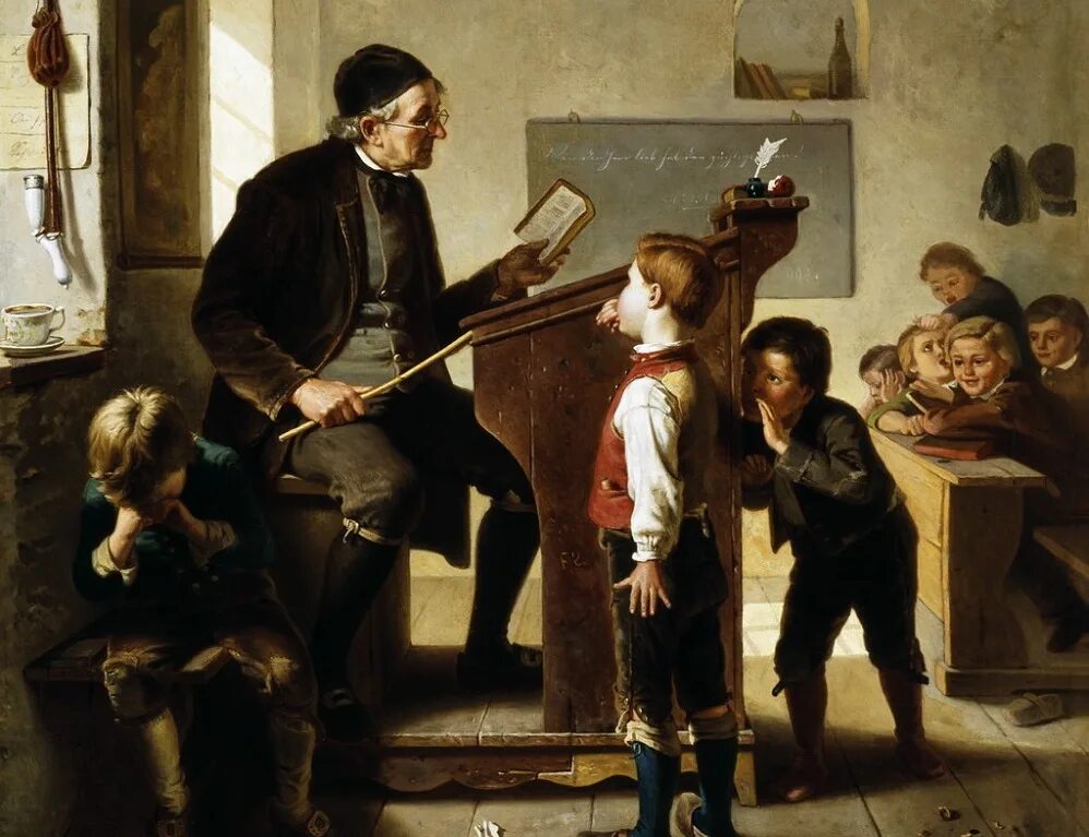 уроки воспитания для детей. гуманный ученик. уильям бромли «деревенская школа». амонашвили шалва александрович учитель. воспитание в школе.