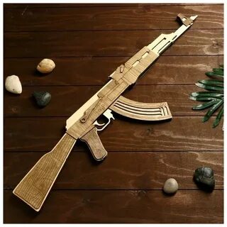 Деревянный автомат ак 47