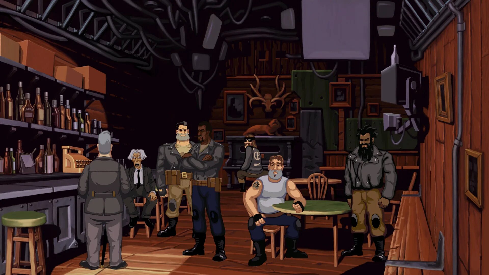 Полный газ игра 1995. Full throttle мотоцикл бена. Игра про фулл. Full throttle мотоцикл бена. Игра про байкера full throttle.