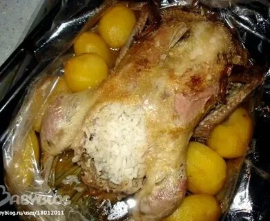Сколько жарить утку в рукаве
