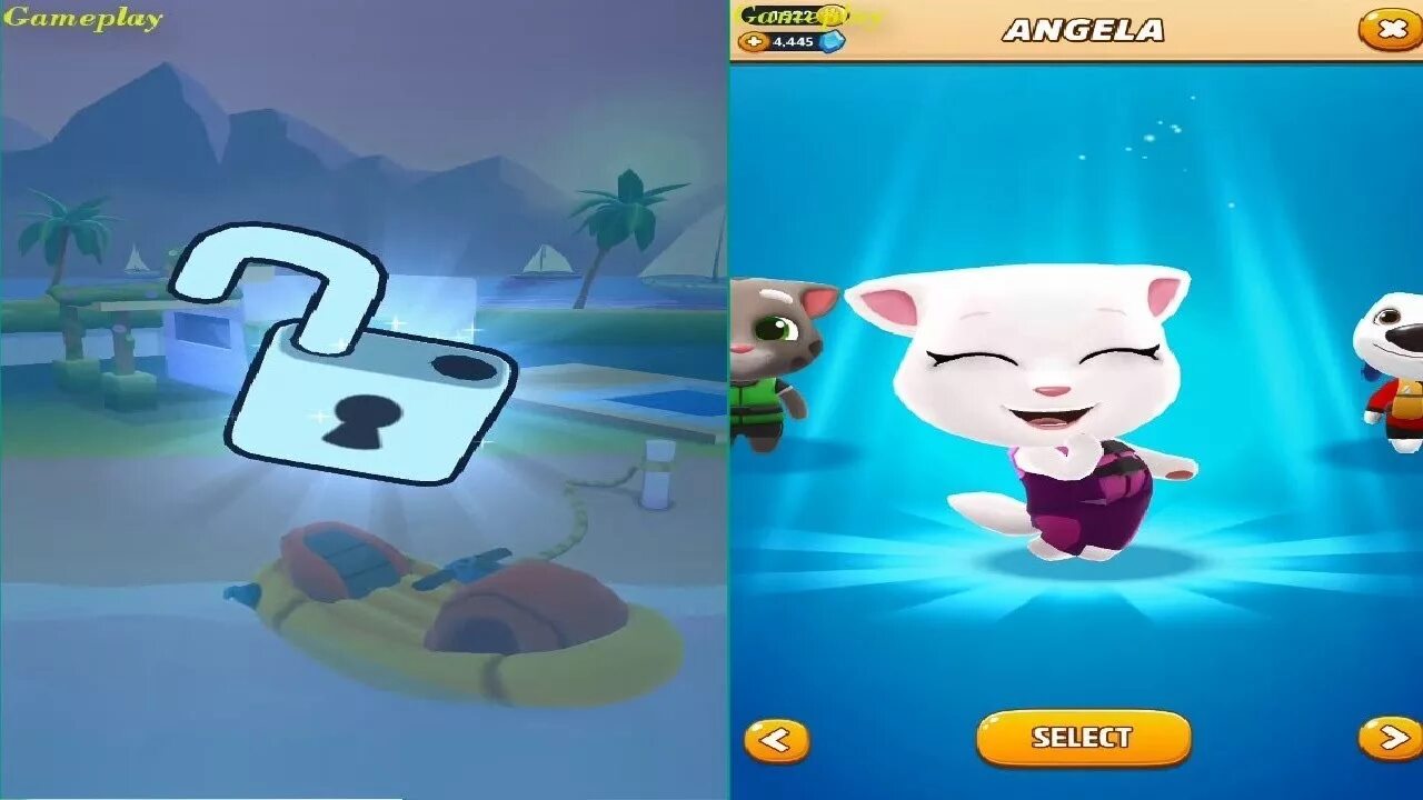 Говорящий том 2 на андроид. Talking tom jetski 2. аквабайк говорящего тома 2. говорящий том 2 геймплей. аквабайк тома 2 джинджер.