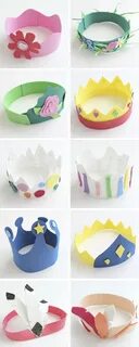 Корона из бумаги легко