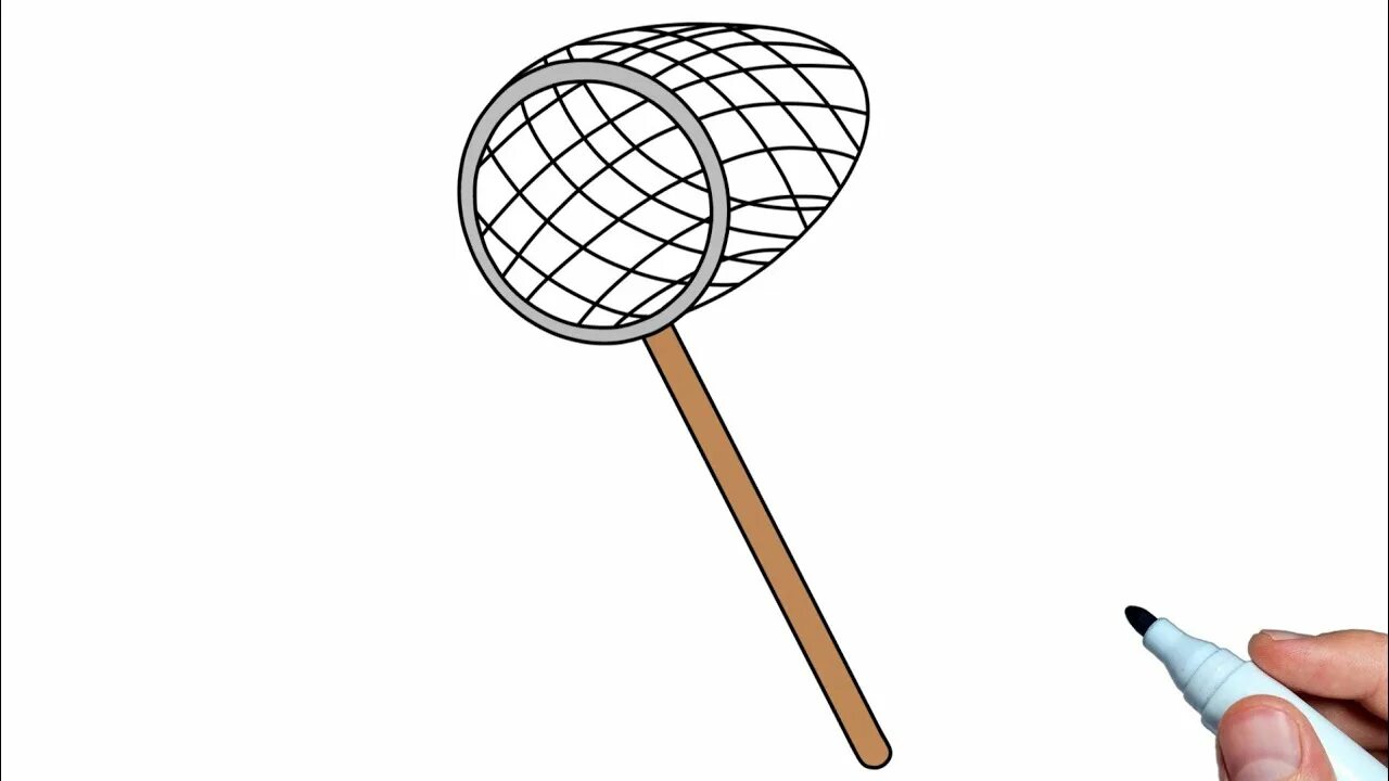 Drawing net. Drawing net