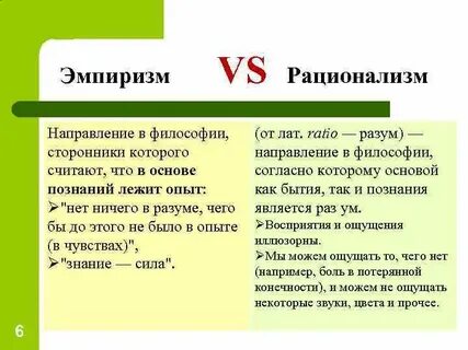 Рационалист это