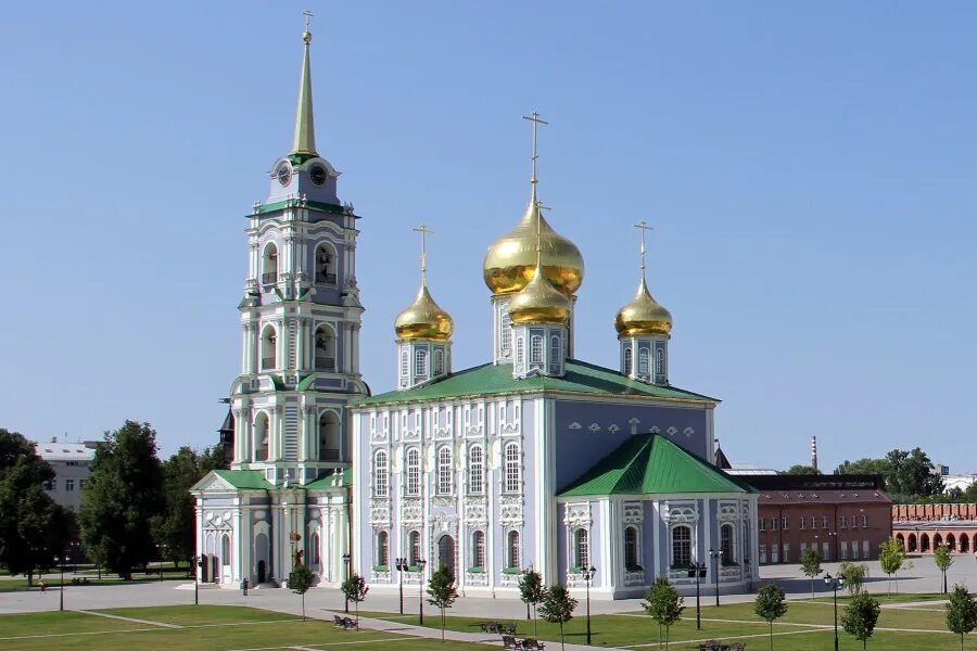 Успенский и Богоявленский соборы тульского Кремля. Сайты храмов тулы
