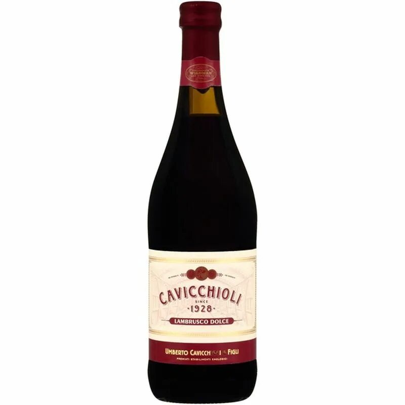 Ламбруско Кавиккьоли. Lambrusco вино 750. Dolce sweet