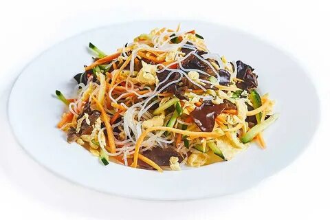 Салат с китайскими грибами
