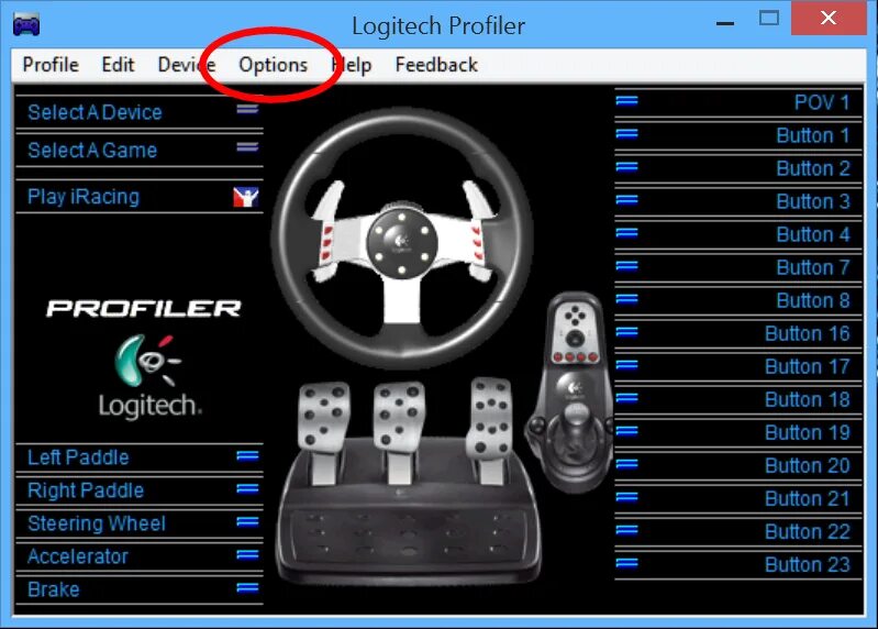 Как настроить кнопки на руле. Logitech g27 софт. logitech profiler руль g27. руль logitech g27 кнопки управления. logitech g27 driving force gt.