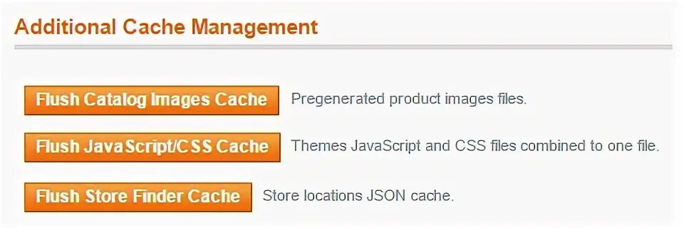 External cache