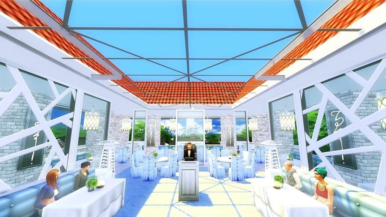 Как в симс 4 добавить ресторан. Ресторан на крыше симс 4. the sims 4. в ресторане. бар симс 4. симс 4 кафе и рестораны.