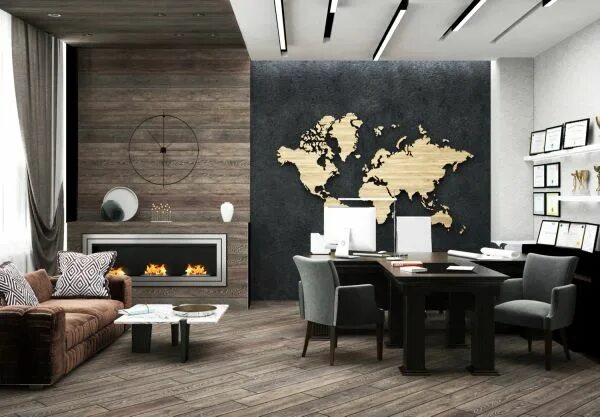 Кабинет Частный дом элитном в поселке Design, Home, Home decor