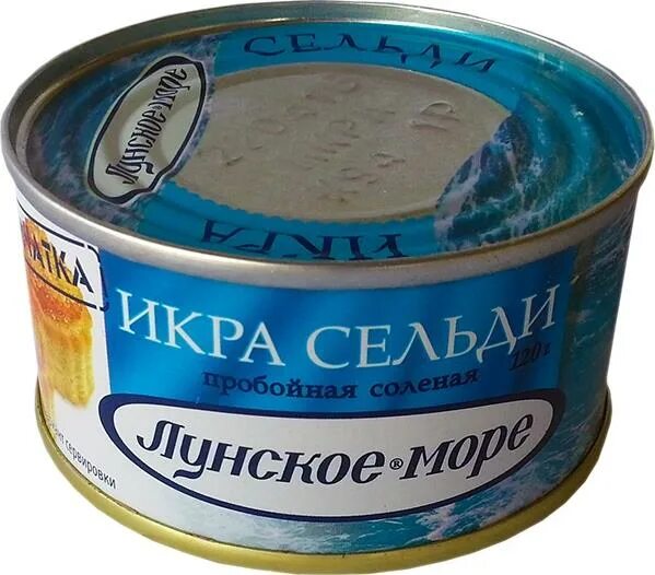 Икра минтая Лунск море 120г - купить в Москве в интернет-магазине Близнецы