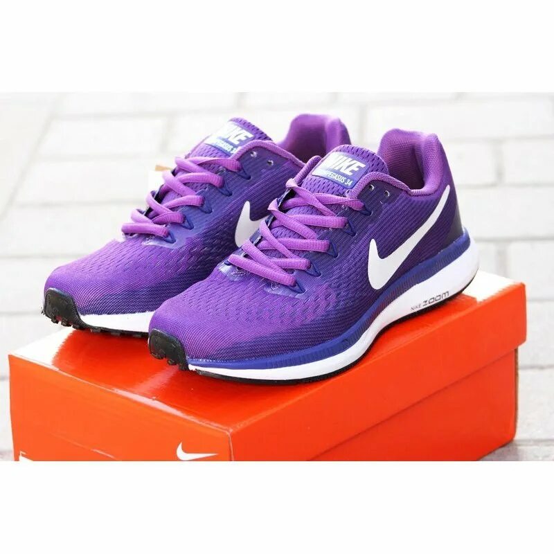 Nike фиолетовые кроссовки. Кроссовки найк zm950 женские фиолетовые.