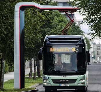 Электробус заряд