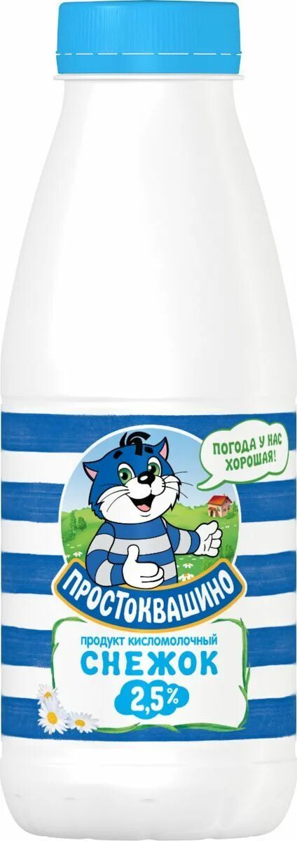 Кефир простоквашино бзмж жир. 1 % 930 г пл/б юнимилк россия состав и характери