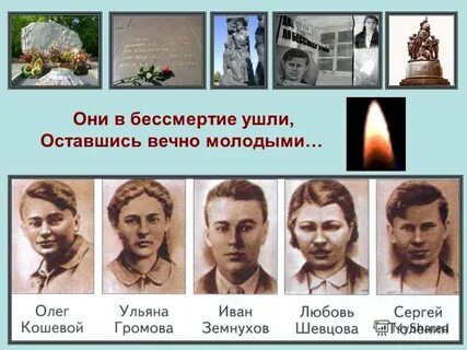Молодая гвардия работа