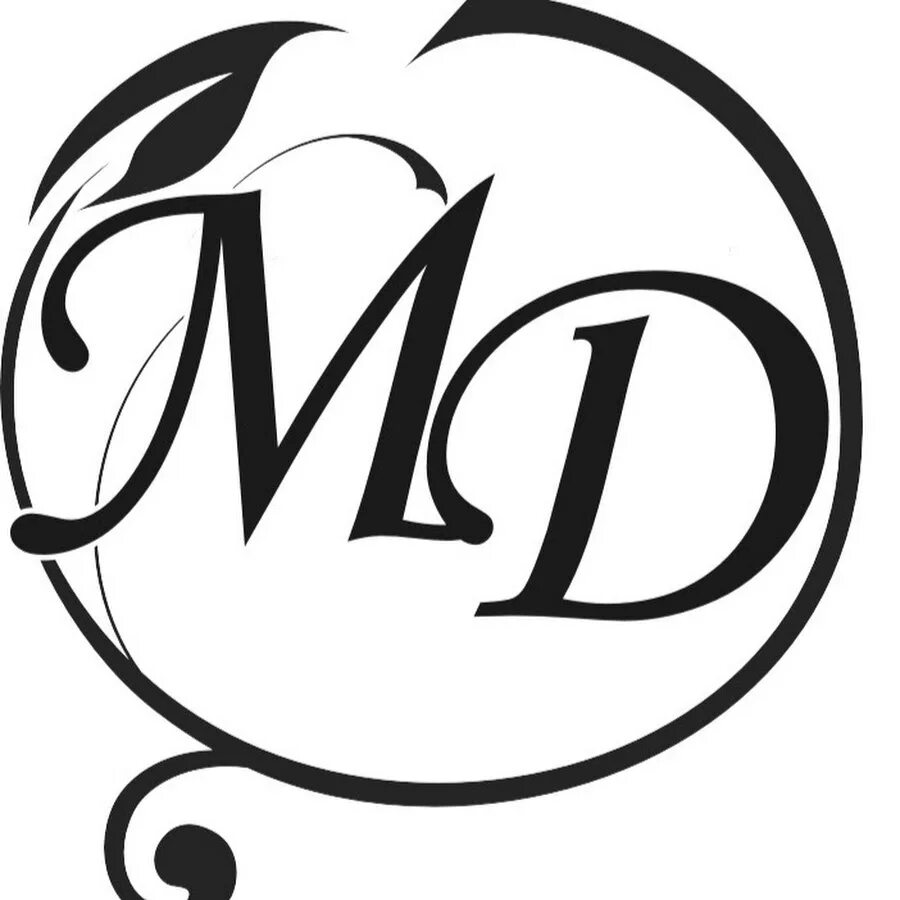 Логотип МД. Логотип с буквами MD. Монограмма МД. Красивая буква к для логотипа.