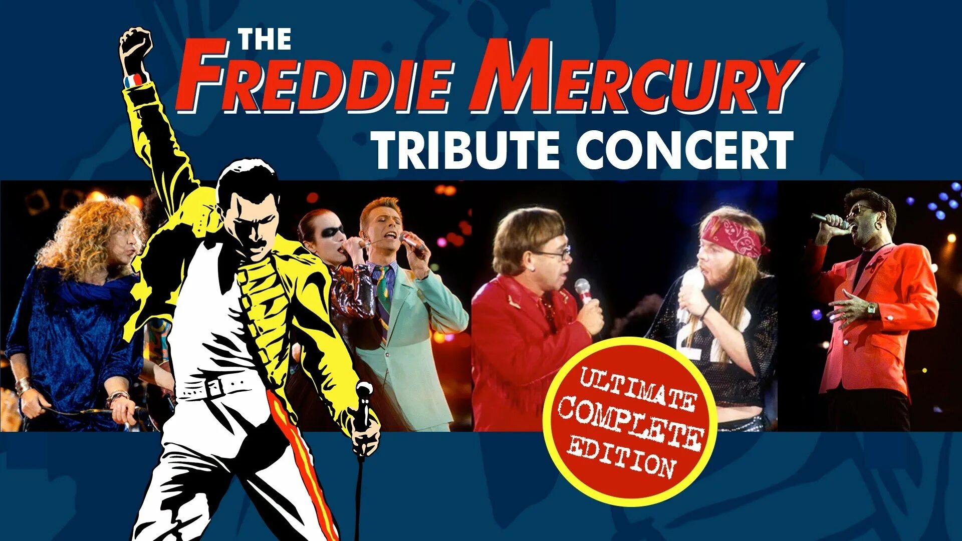 Freddie Mercury Tribute Concert 1992. Концерт трибьют Фредди Меркьюри 1992. Концерт памяти Фредди Меркьюри 1992. The Freddie Mercury Tribute Concert Калудия Брюкен. Концерт памяти фредди