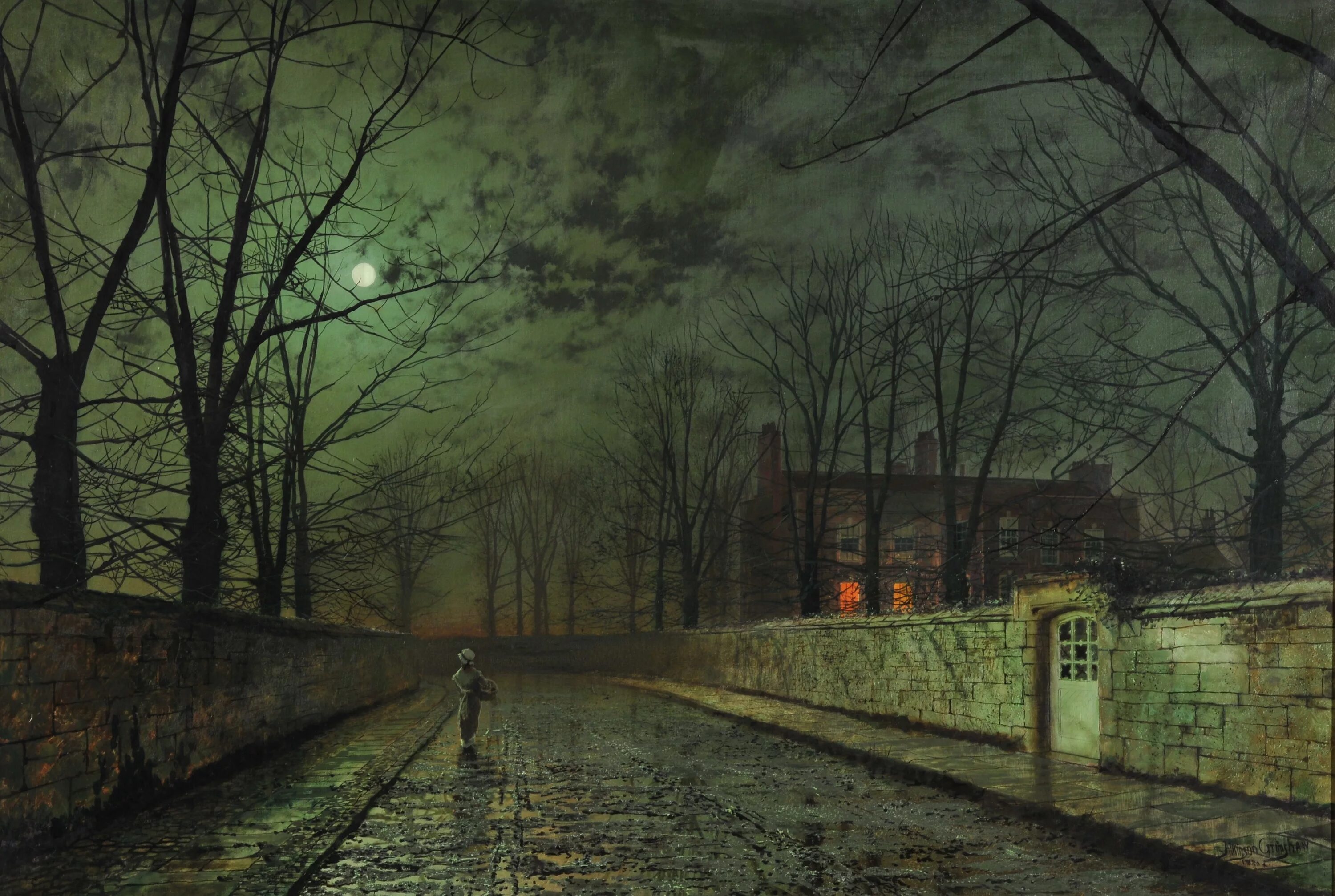 Джон Эткинсон Гримшоу. Джон Эткинсон Гримшоу (1836-1893). John Atkinson Grimshaw картины. Джон Эткинсон Гримшоу картины. Выйдите поздним вечером