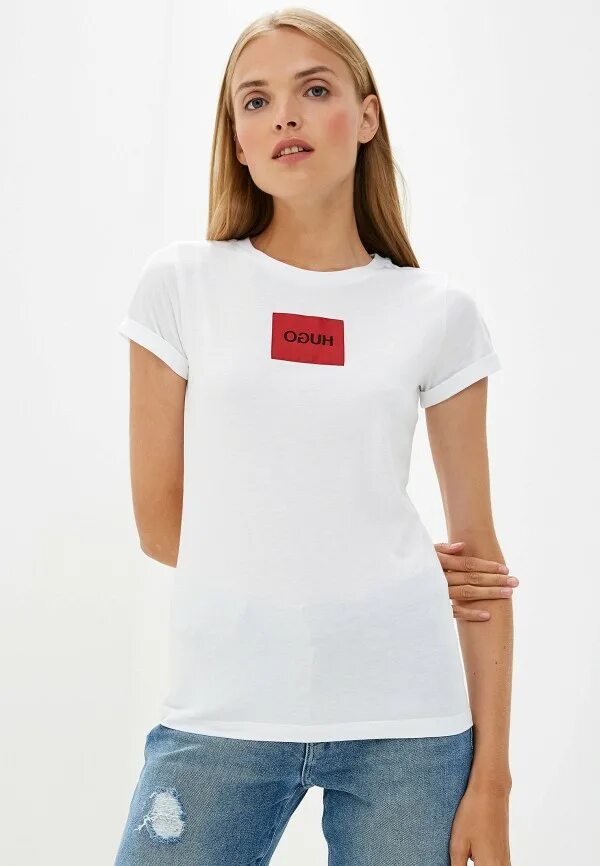 Hugo 5122608 футболка. Женская футболка хьюго босс. Hugo футболка женская. Футболка hugo boss черная женская. Футболка boss hugo boss белая женская.
