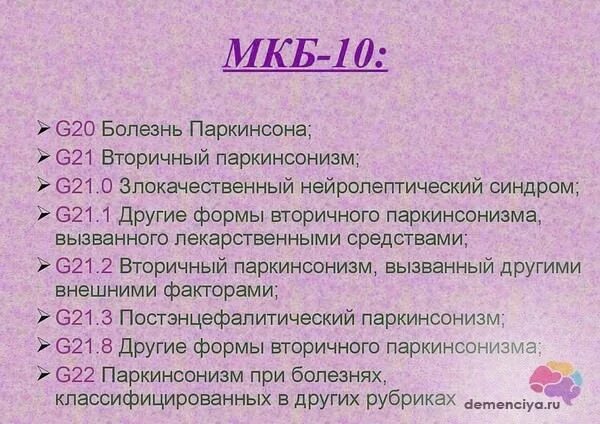 Заболевание в 20. Болезнь Паркинсона код мкб. Синдром Паркинсона код по мкб 10. Болезнь Паркинсона мкб 10 у взрослых. Мкб мкб-10 Международная классификация болезней.