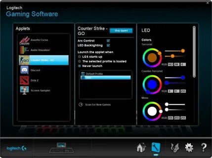 Logitech software
