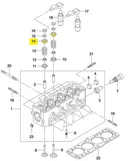 Размеры клапана дэу нексия 8 клапанов