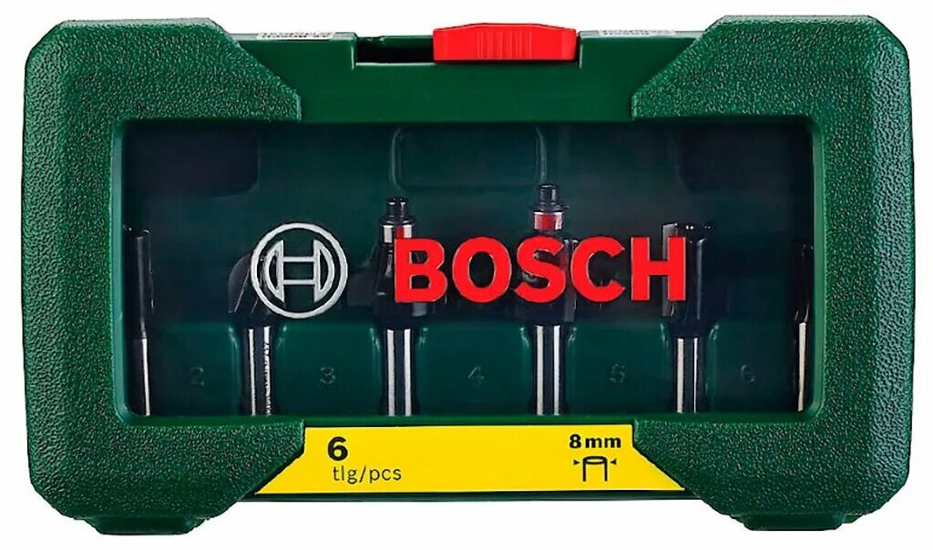 Фрезы по дереву bosch. Набор фрез bosch 2607019463. фрезы бош 2.607.019.463. набор фрез bosch 2607017465. набор твердосплавных фрез 8мм-хвостовик promoline (12шт) (2.607.019.466).