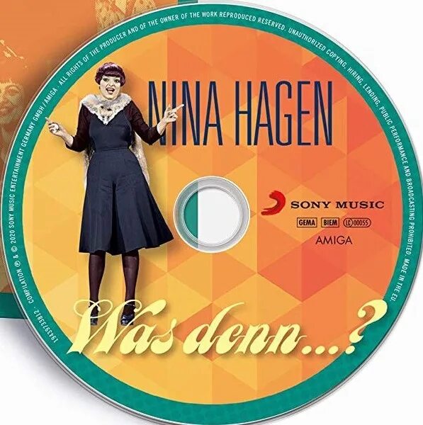 CD Hagen, Nina: was denn?. Nina Hagen Birthday. Nina Hagen "was denn? (LP)".