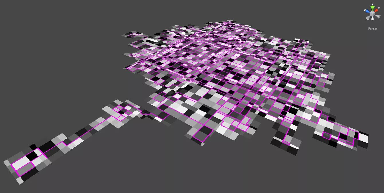 Красивые деревья юнити. Фрактал tkinter. L system. L система c. Procedural pathfinding unity.