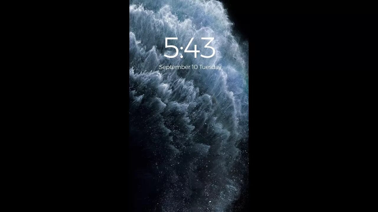 iPhone 11 Pro / Pro Max - .MOV "Live Wallpaper" Green Light Mode - YouTube