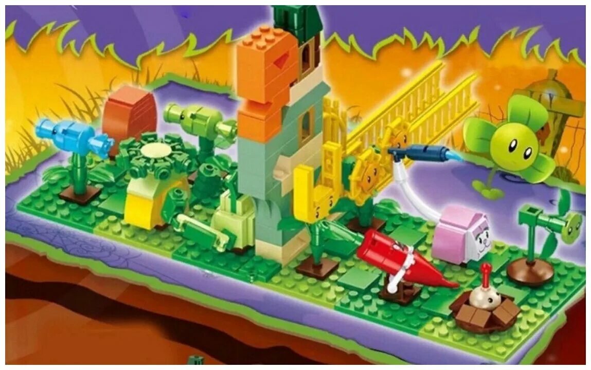 Конструктор растения против зомби 2. Зомби против растений конструктор. Лего растения против зомби 2 наборы. Plants vs zombies фигурки лего. Растения против зомби 2 игрушки лего.