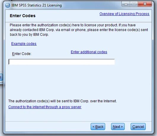 License code