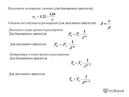 Формула сжатия