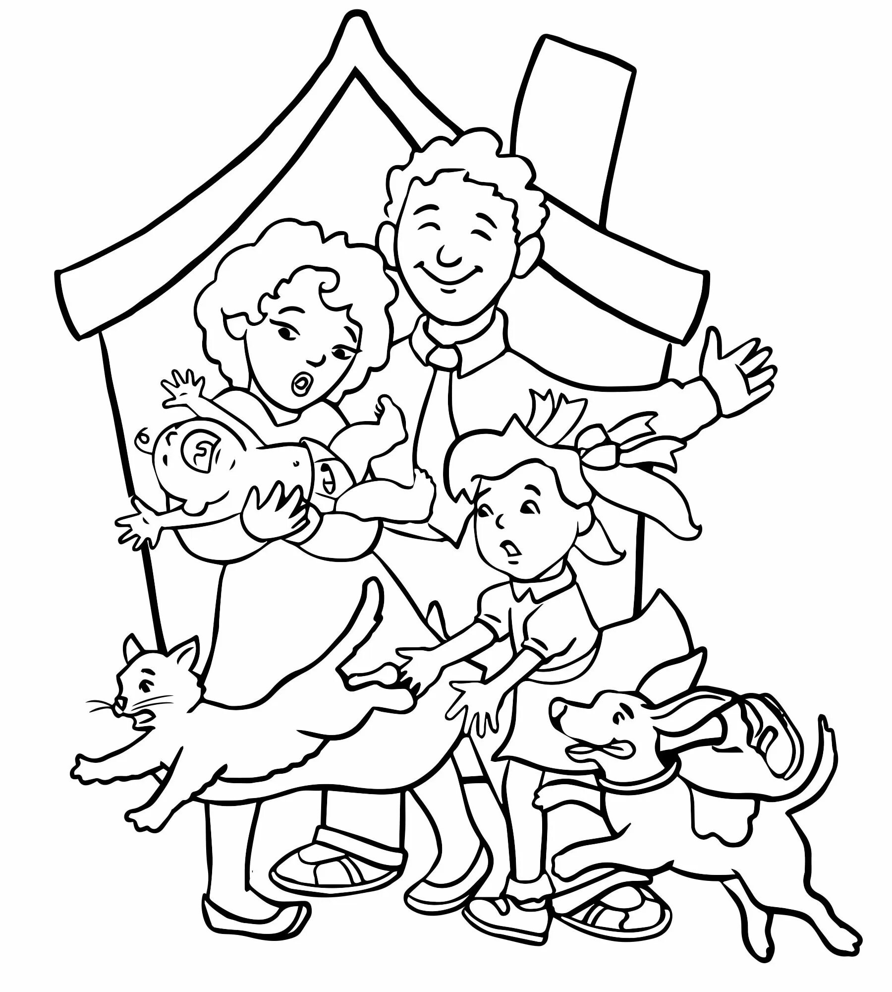 Раскраска семья. Раскраска "моя семья". Картинки для раскрашивания семья. День семьи раскраски для детей. Распечатать маму и папу