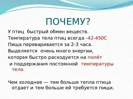 Почему птицы нормально функционируют при температуре 40