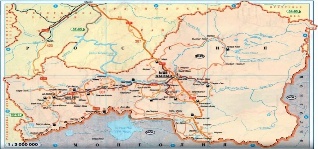 Республика тыва московское время. Республика Тыва на карте. Республика Тыва карта автодороги. Карты Тыва Республика Тыва. Карта автодорог Тывы.