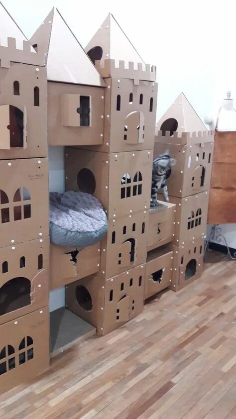 Imaginative Fun! Cardboard castle, Cardboard box castle, Castle project