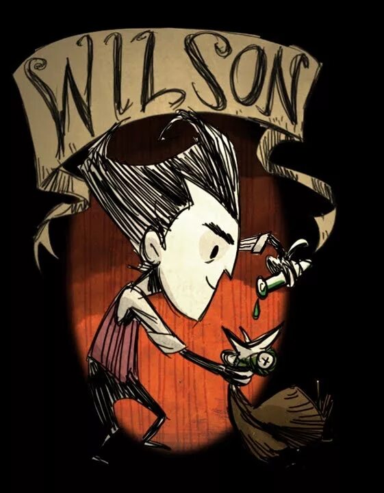 Dont la. Don't Starve персонажи Уилсон. Don t Starve Уилсон. Вилсон Персиваль Хиггсбери. Don't Starve Вилсон Art.