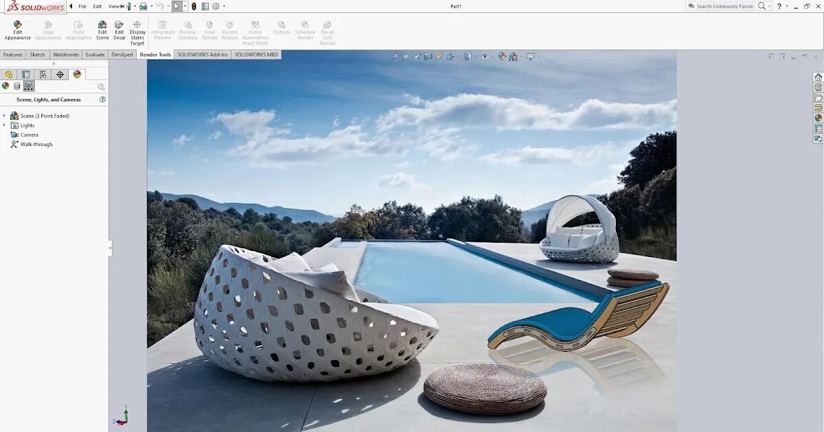 Basic render