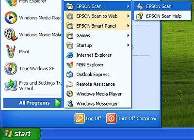 Epson scan windows