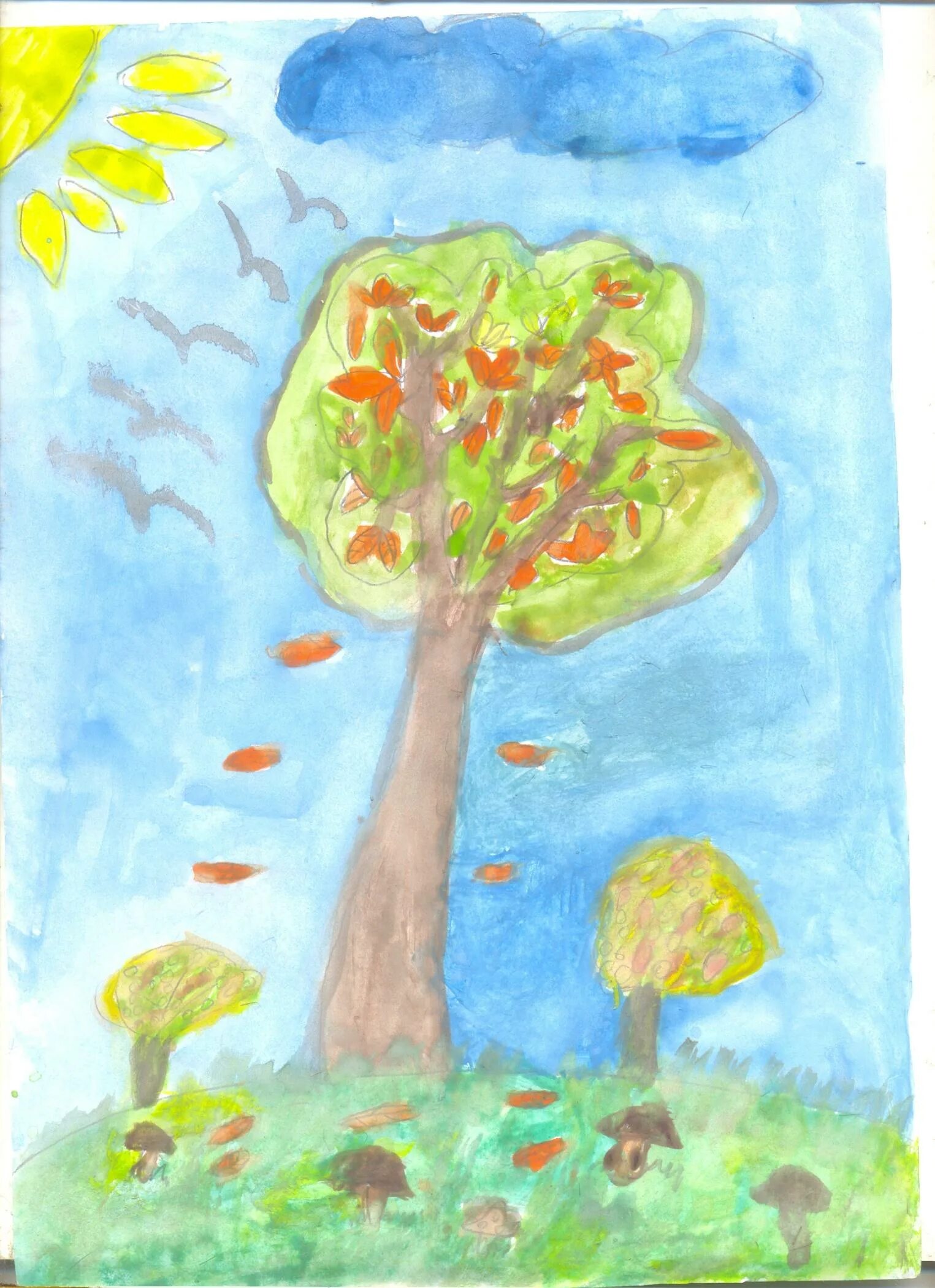 Рисунок осень 2